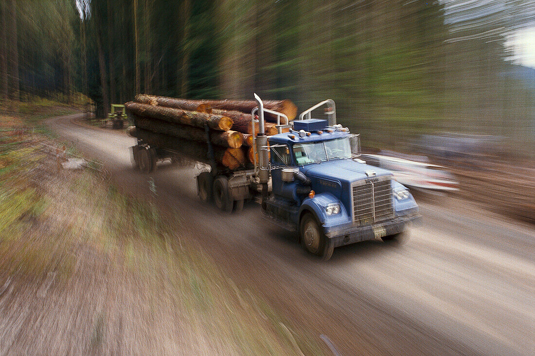 Logging Truck, Oregon USA