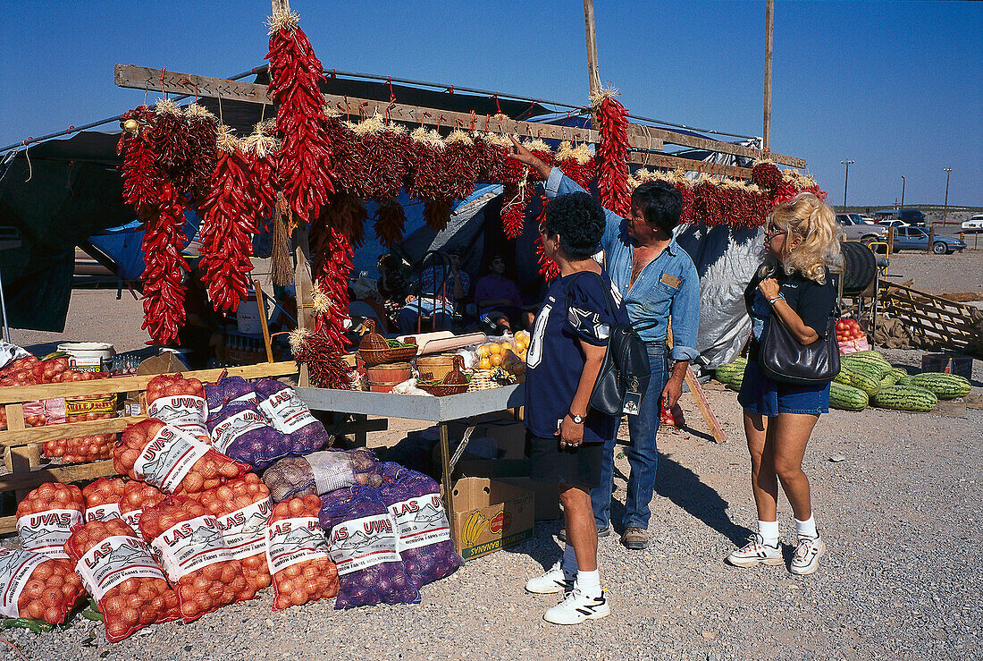 Chilli Stand, Hatch Chilli Festival, New Mexico USA