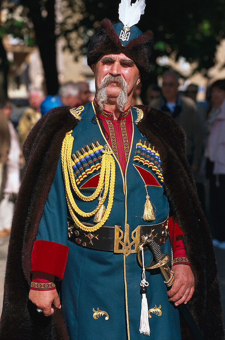 Cosack Costume, Primorskij Boulevard Odessa, Ukraina