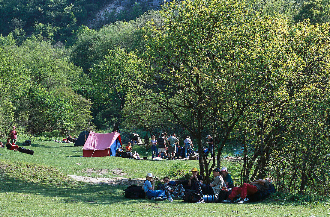 Cave City Camping, Near Bakhchisarai Crimea, Ukraina