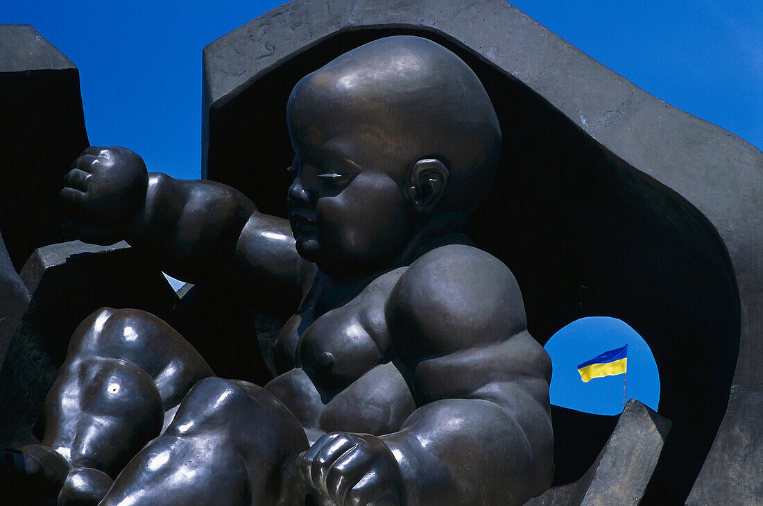 The Golden Child Monument, Morsky Voksal Sea Port Odessa, Ukraina