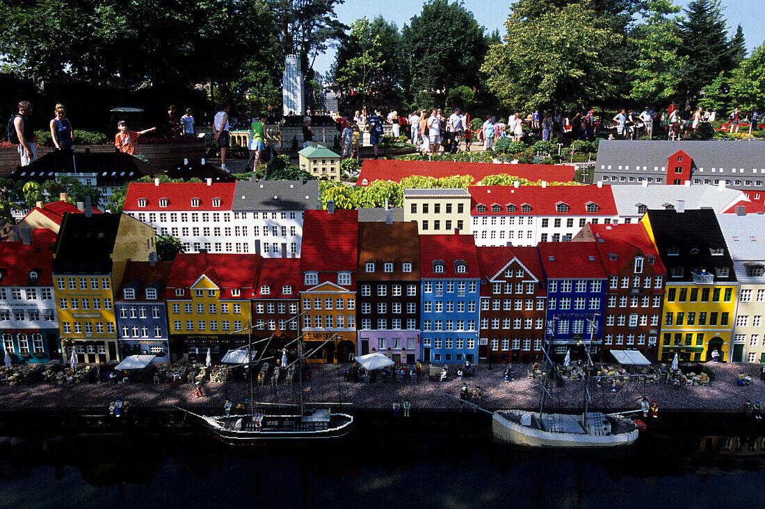 Lego Copenhagen Nyhavn, Legoland, Billund, Central Jutland, Denmark