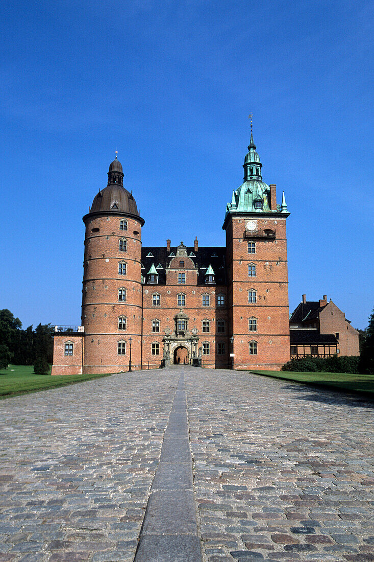 Vallø Slot Schloß, Vallø, Süd Seeland, Dänemark