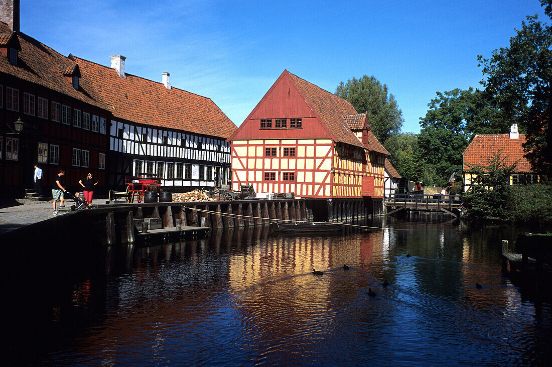 Den Gamle By Open-Air Museum, Arhus, Central Jutland, Denmark