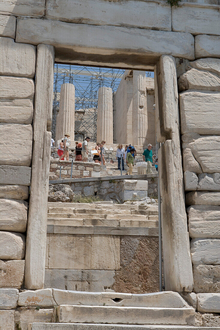 Entranceway, Acropolis, Athens, Greece