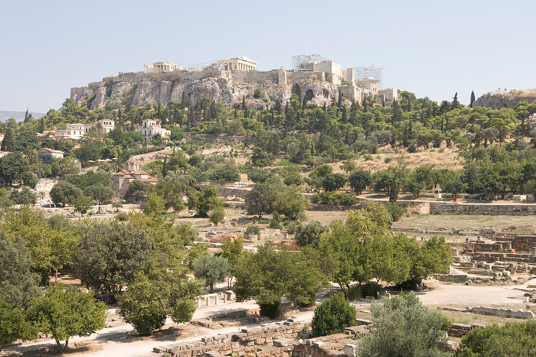 Antike Agora, Akropolis, Athen, Griechenland