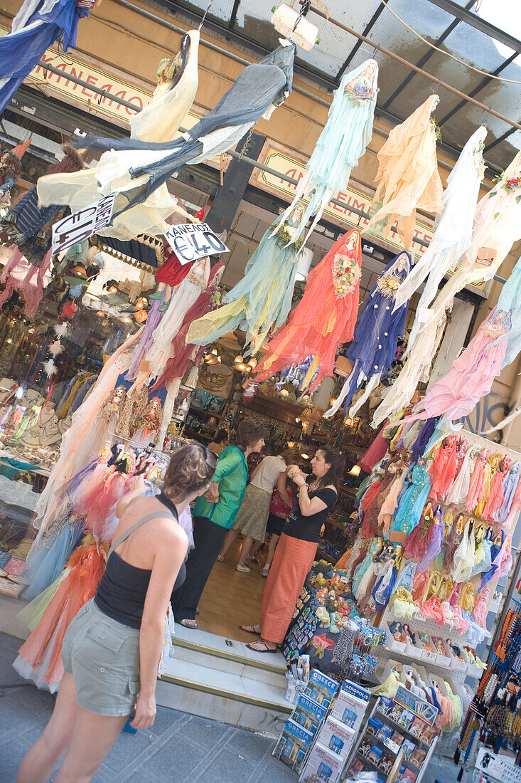 Souvenir Store, Plaka, the oldest historical area of Athens, Athens, Greece