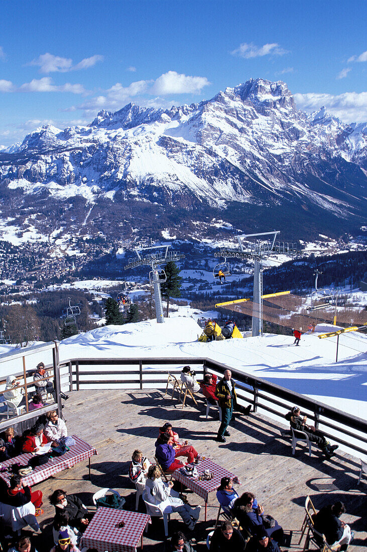 Rif, Duca d´Aosta Ski Resort, Cortina D´Ampezzo, Dolomites South Tyrol, Italy
