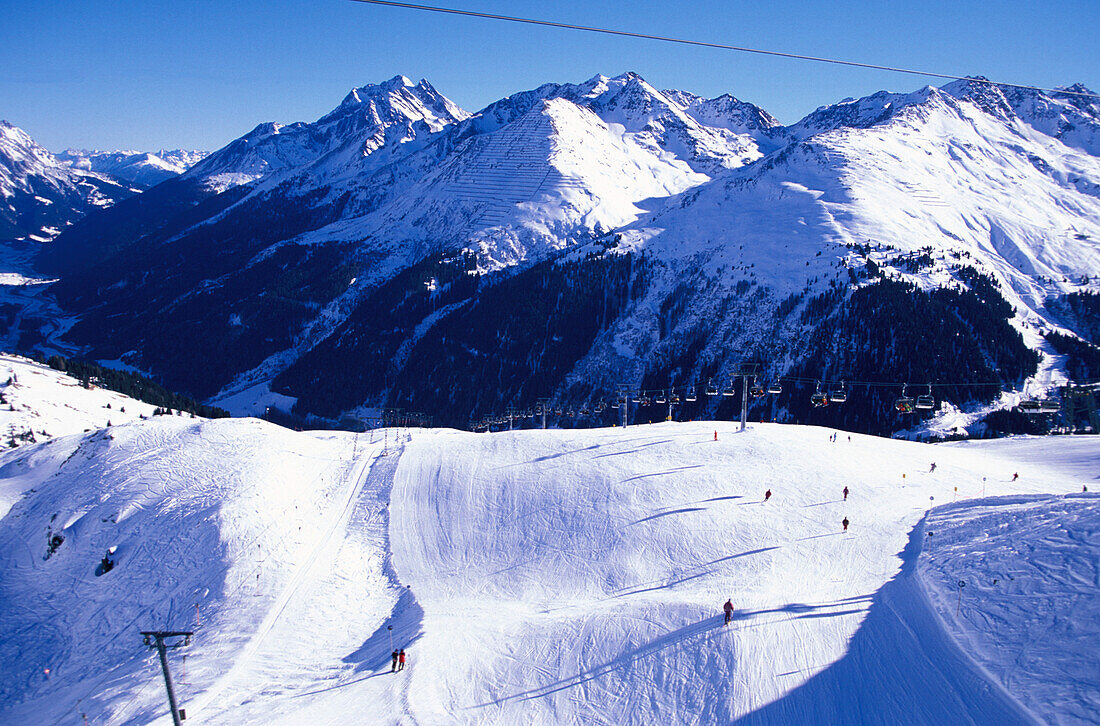 Ski region, St. Anton, Tyrol Austria