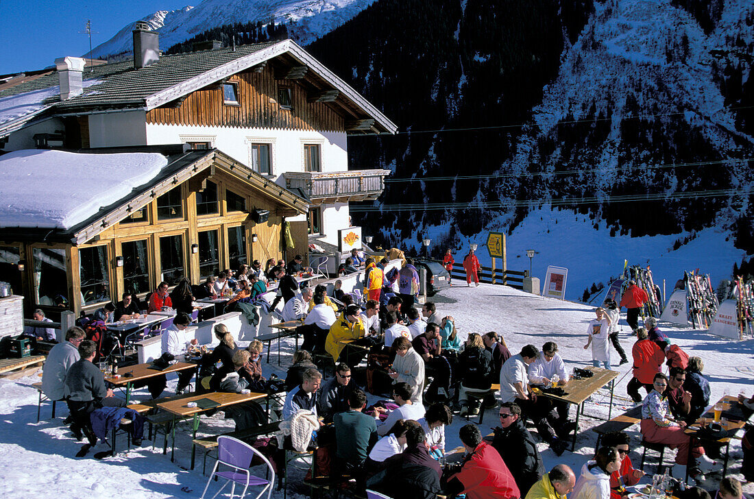 Laps Bar, Aprés Ski, St. Anton, Tyrol Austria