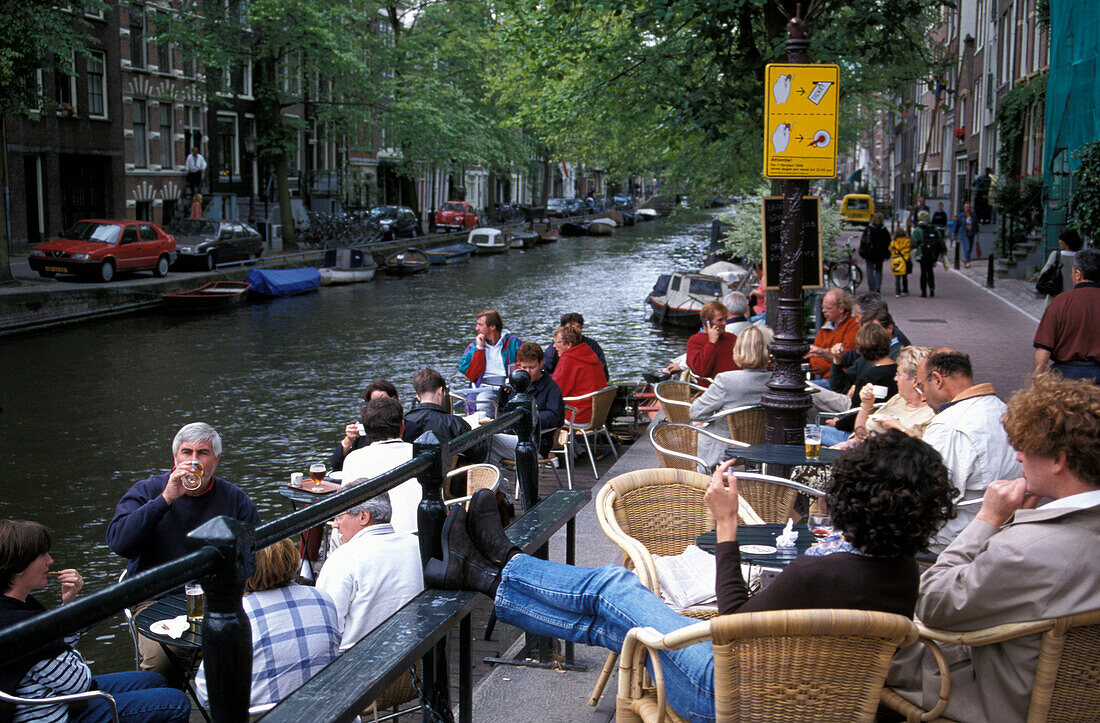 Cafe Smalle, Jordaan, Amsterdam, Holland