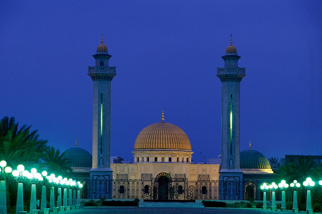 Bourguiba Mausoleum, Geburtsstadt von Habib Bourguiba, erster Präsident der Tunesischen Republik, Monastir, Tunesien, Nordafrika, Afrika