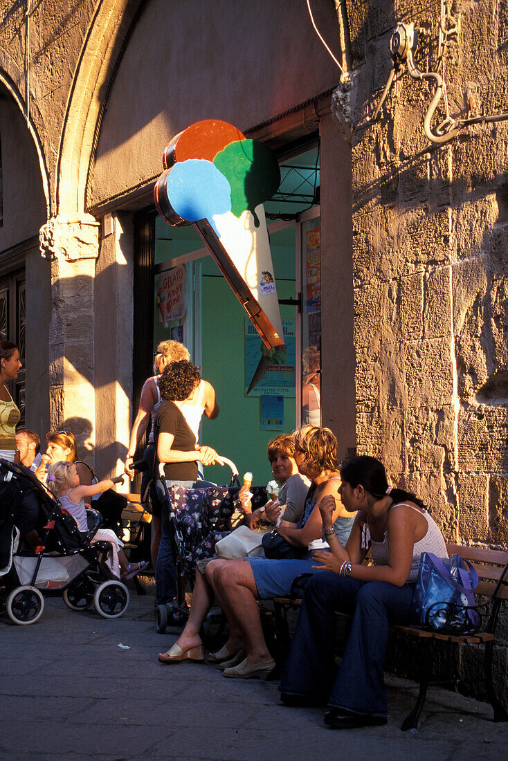 Altstadt, Alghero, La Nurra, Sardinien Italien