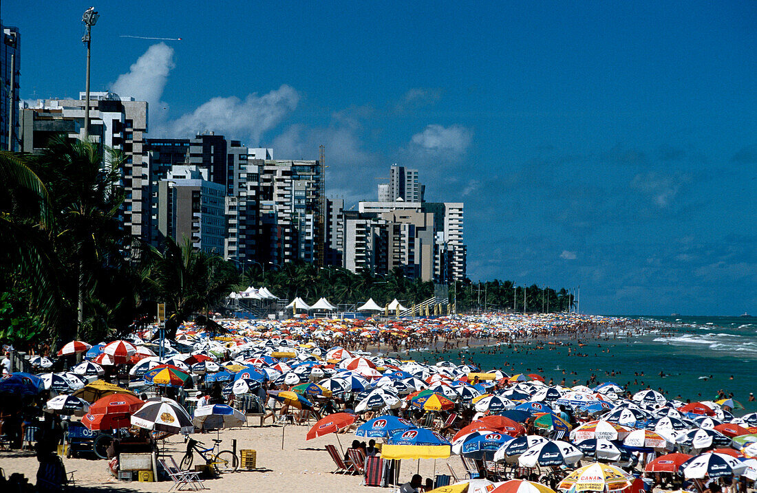 Strand Boa Viagem, Recife, Pernambuco, Braisilien