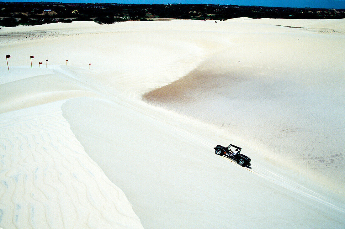 Buggy, Sand dunes of Genipabu, Beach Genipabu, Natal, Rio Grande do Norte, Brazil