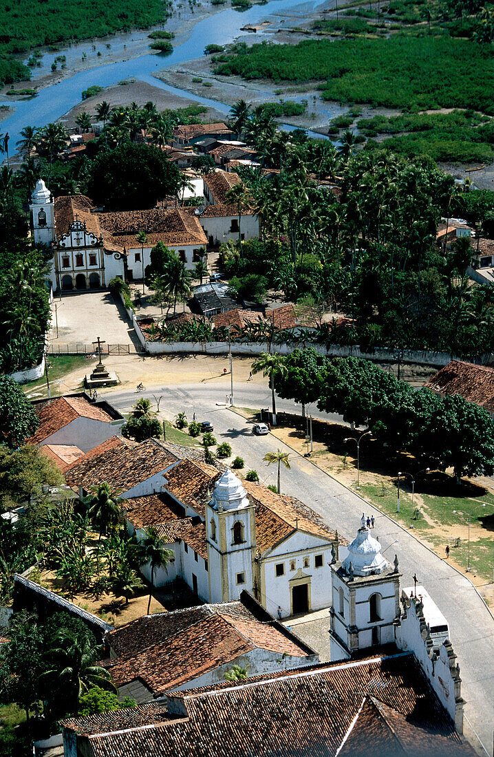 Dos Santos chucrh, oldest brasilian church, Igarassu, Pernambuco, Brazil
