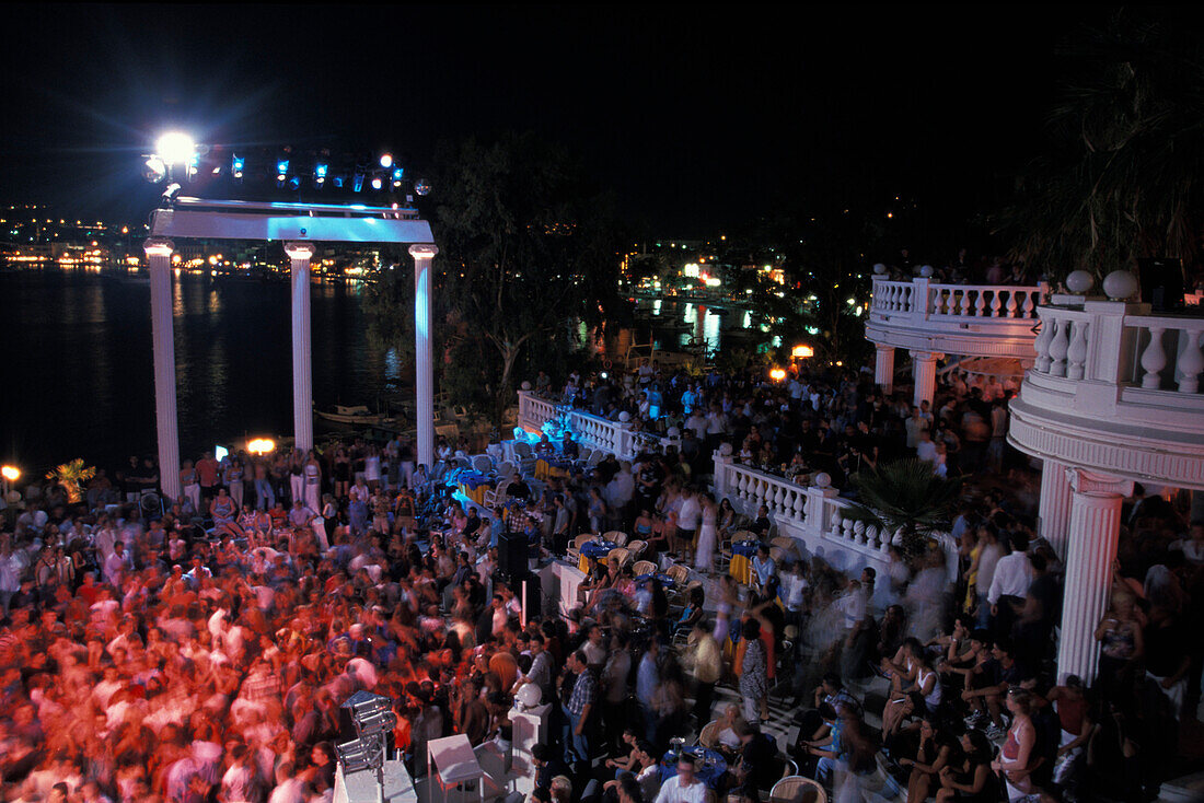 Open Air Disco, Halikarnas, Bodrum, Turkey