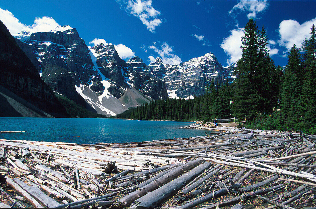 Moraine Lake, Ten Summits, Rocky Mountains Alberta, Kanada