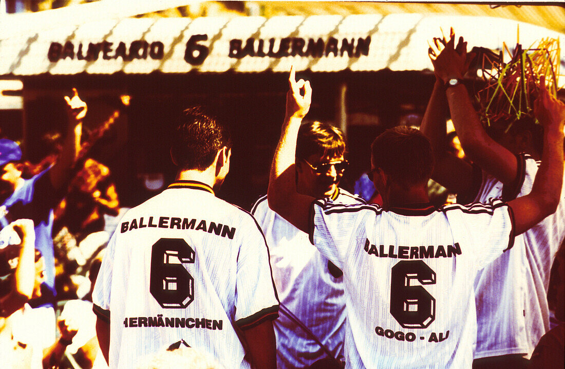 Urlauber, Ballermann 6, El Arenal, Mallorca Balearen, Spanien