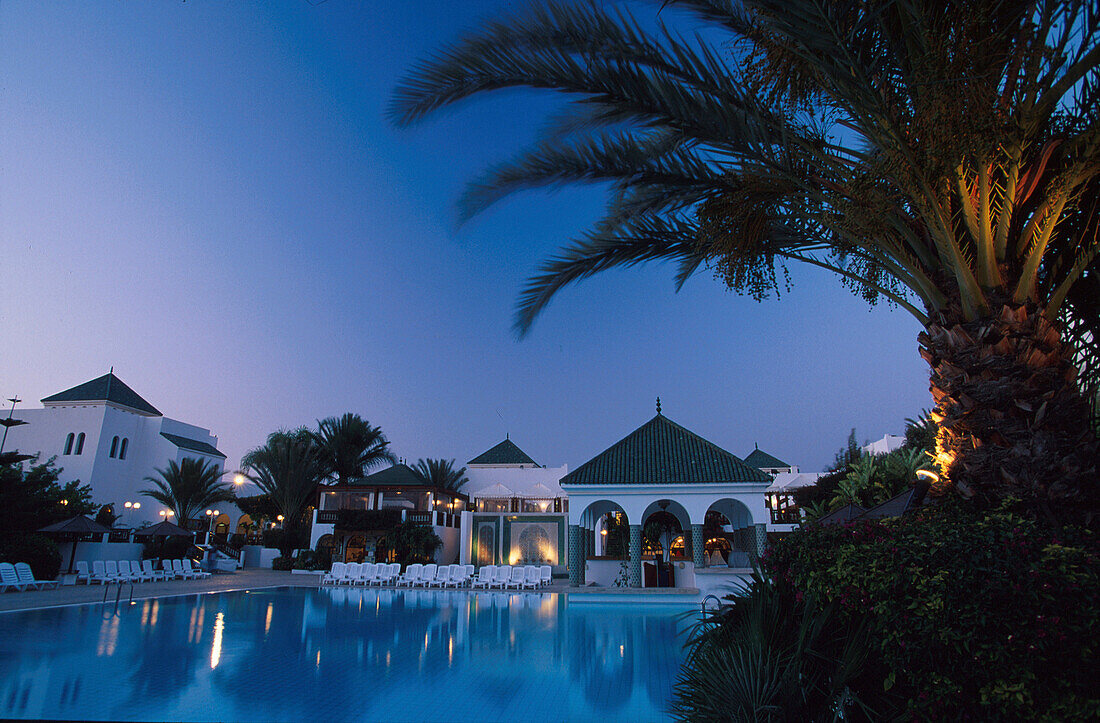 Swimming Pool, Club Valtur, Agadir Marokko