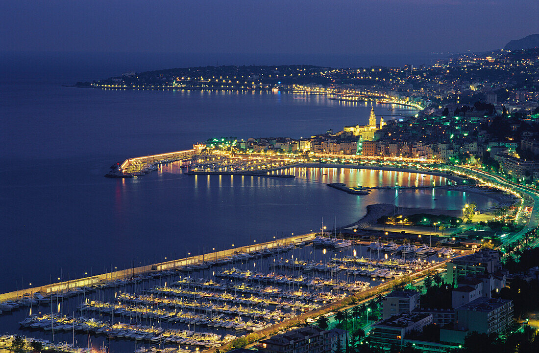 Menton, Cap Martin, Cote d'Azur, Bouches-du-Rhone, Provence, France