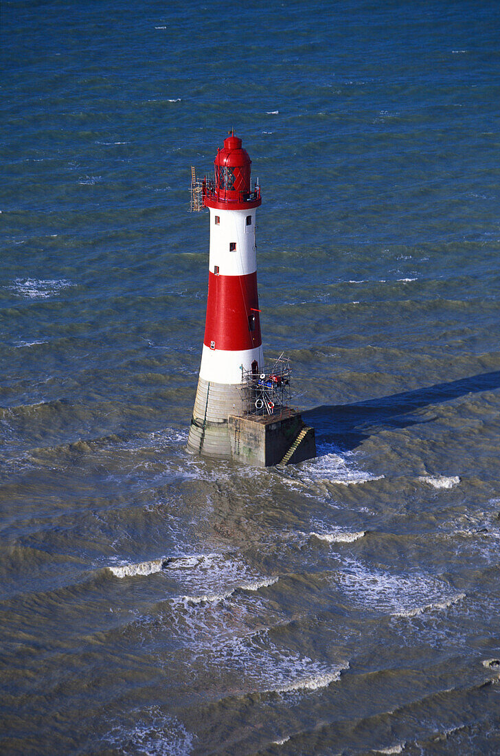 Lighthouse, Beachy Head, Eastbourne, Sussex, England, Great Britain