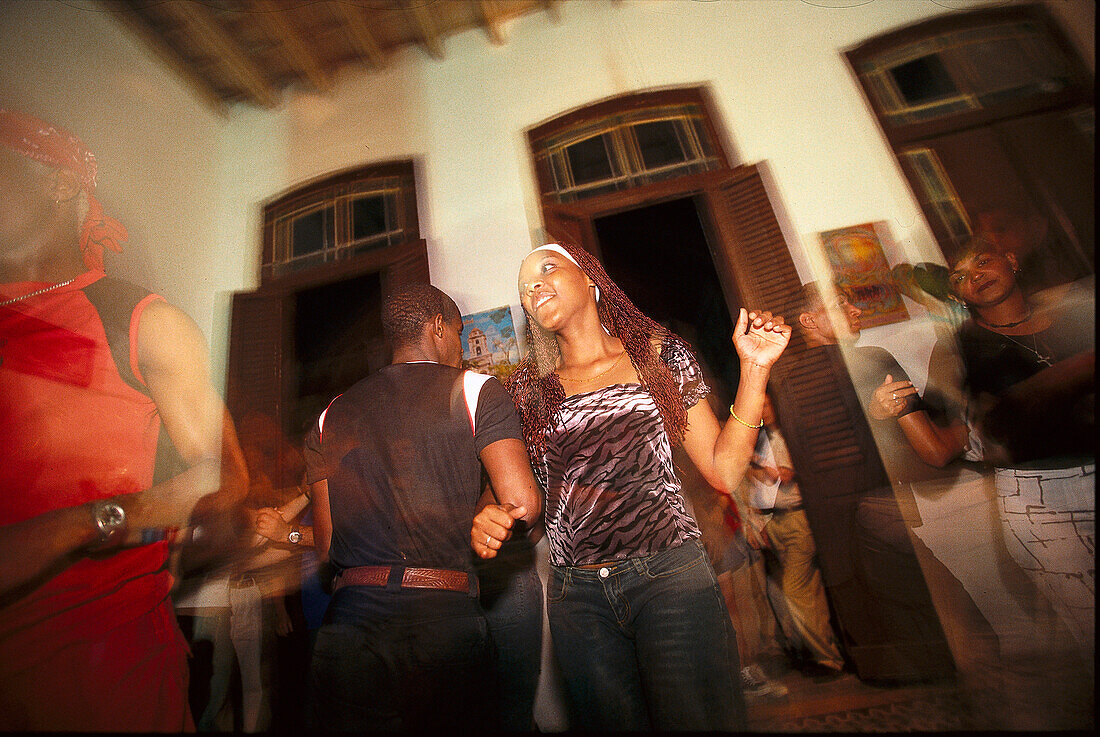 Salsa Dancer, Via Danza Salsa, School, Old Havana Cuba, Caribbean