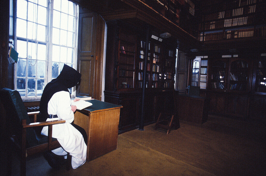 Bücherei, Mount Melleray Abbey, Zisterzienser Irland