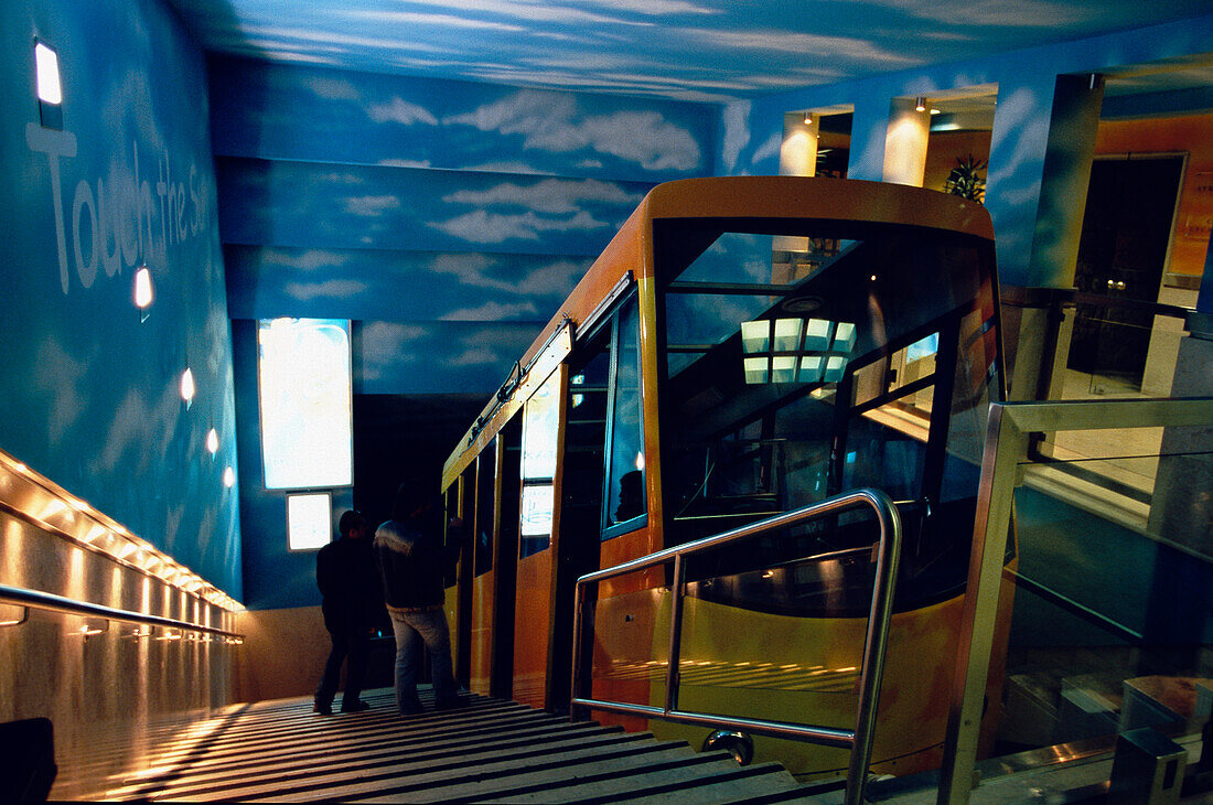 Cable Car, Lycabetus Hill, Acropolis Athens, Greece