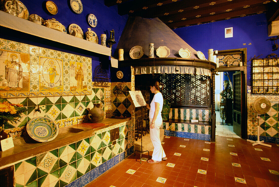 Cau Ferrat Museum, Sitges, Costa del Garraf, Katalonien, Spanien