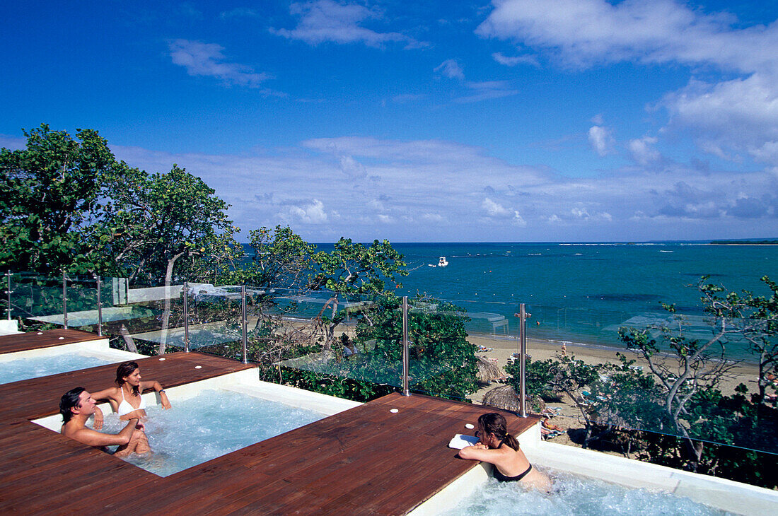 Panoramic view from Casa Colonial Beach and Spa, Playa Dorada, Puerto Plata, Dominican Republic, Caribbean