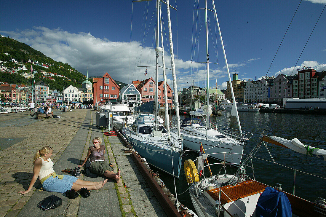 Vagen, Bergen, Hordaland, Norwegen