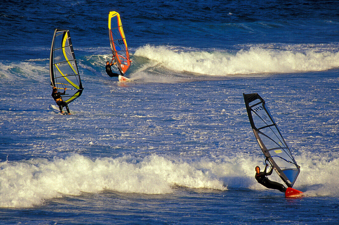 Windsurfer, Pozo Izquierdo, Gran Canaria, Kanaren, Spanien