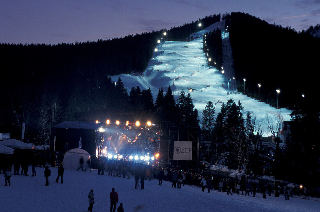 Open Air, Snowboard WM Berchtesgaden, Germany