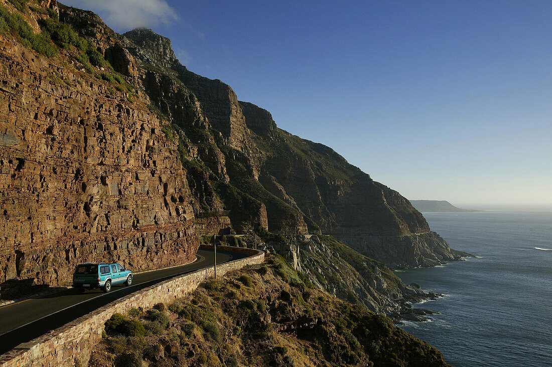 Chapmans Peak Drive from Hout Bay to Noordhoek, Cape peninsula, Western Cape, South Africa