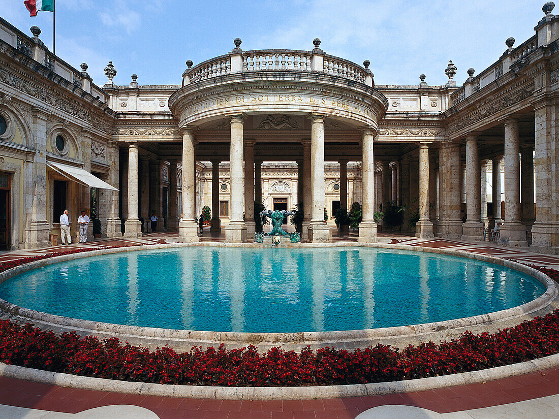 Therme Tettuccio, Montecatini Terme, Toskana, Italien