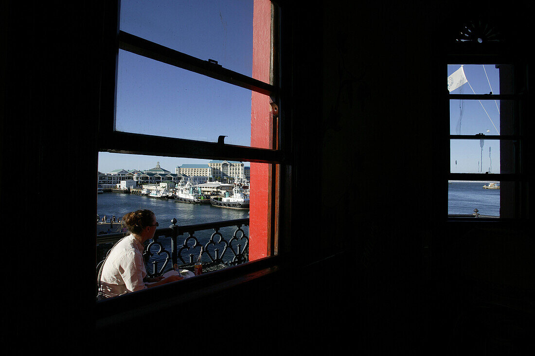 View from Clock Tower, Victoria and Albert Waterfront, Cape Town, Western Cape, South Africa