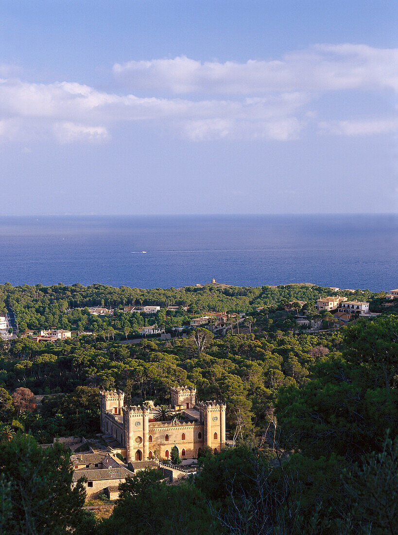 Schloss Bendinat, Portals Nous, Costa de Calvià, Mallorca, Spanien