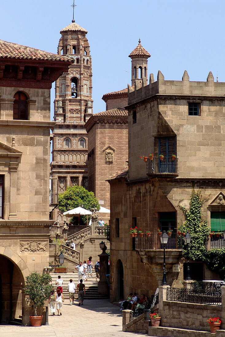 Poble Espanyol, Barcelona, Spain