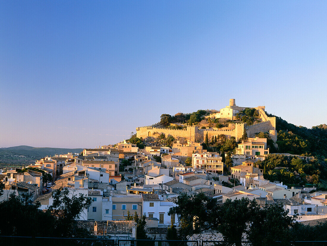 Castle, Capdepera, Mallorca, Majorca, Balearic Islands, Spain