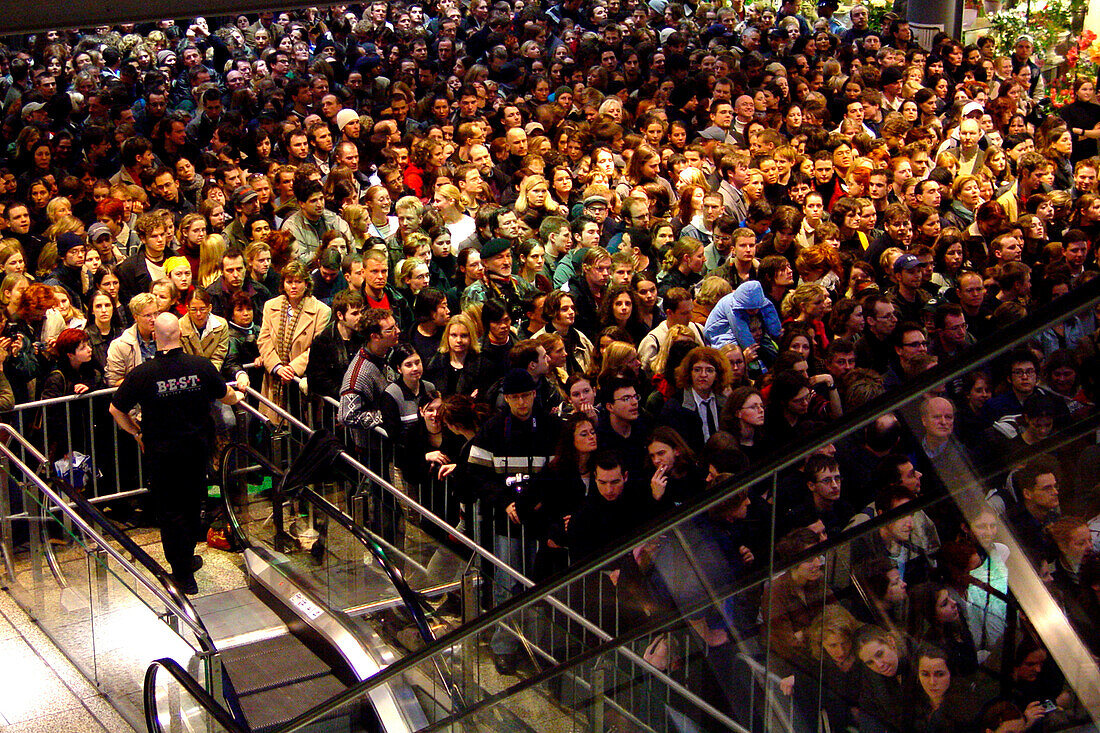 Crowd, berlin, germany