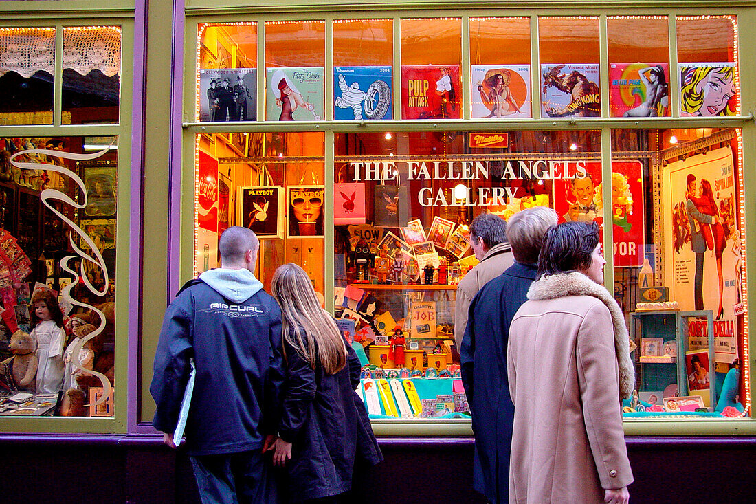 The fallen angels gallery in ghent, ghent, belgium