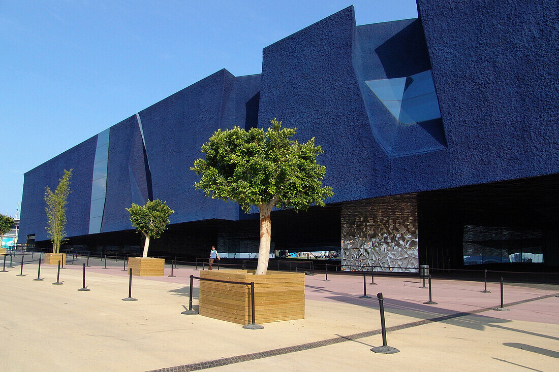 Das Messegebäude Forum 2004, Barcelona, Spanien, Europa