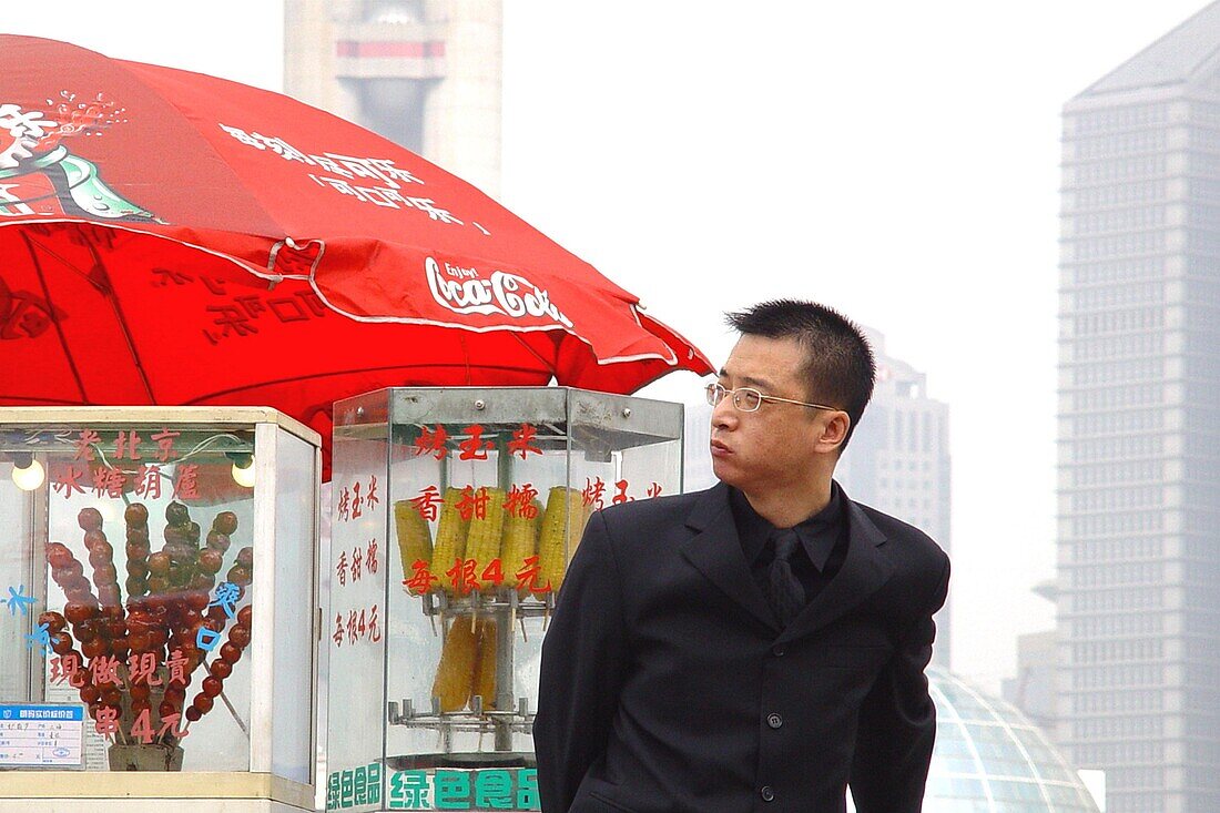 Man with glasses, Shanghai China