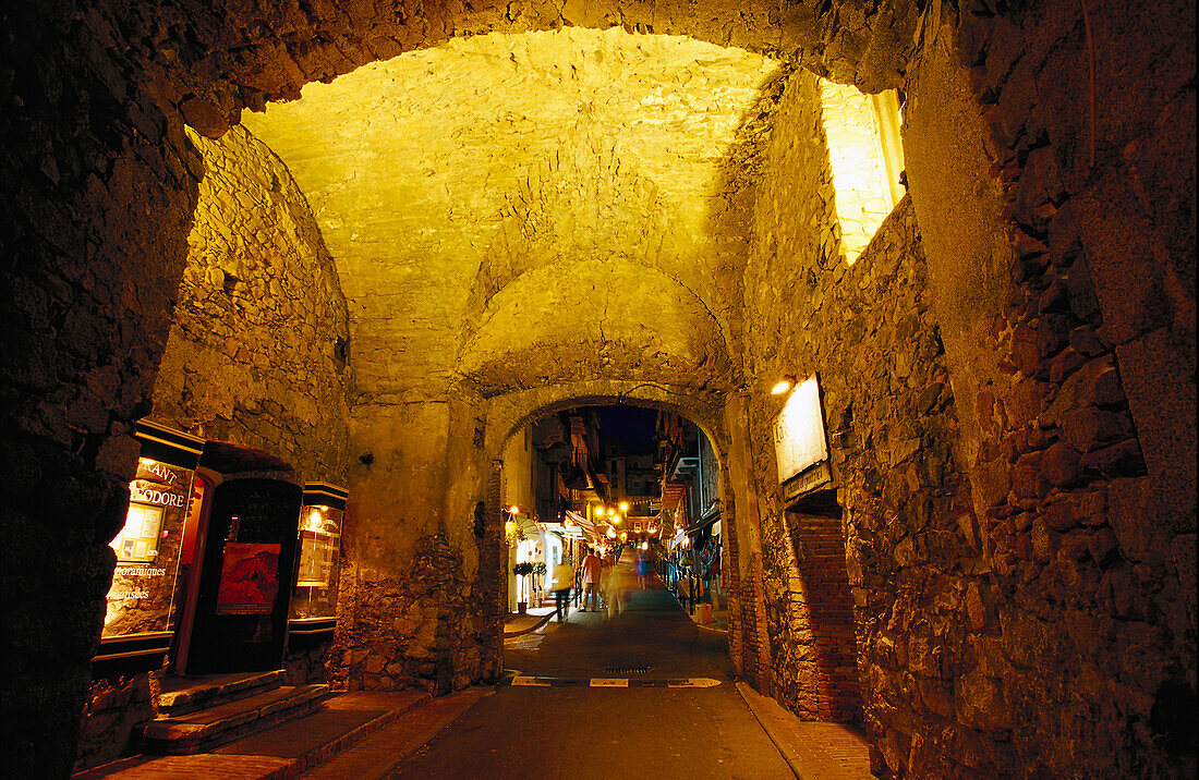 Town gateLa Porte Genoise, Porto Vecchio, Corsica, France