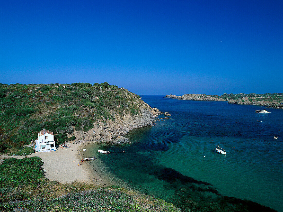Platja d' Es Grau, Menorca, Spanien