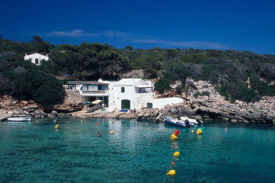 Küstenlandschaft bei Cala de Binisafúller, Menorca, Spanien
