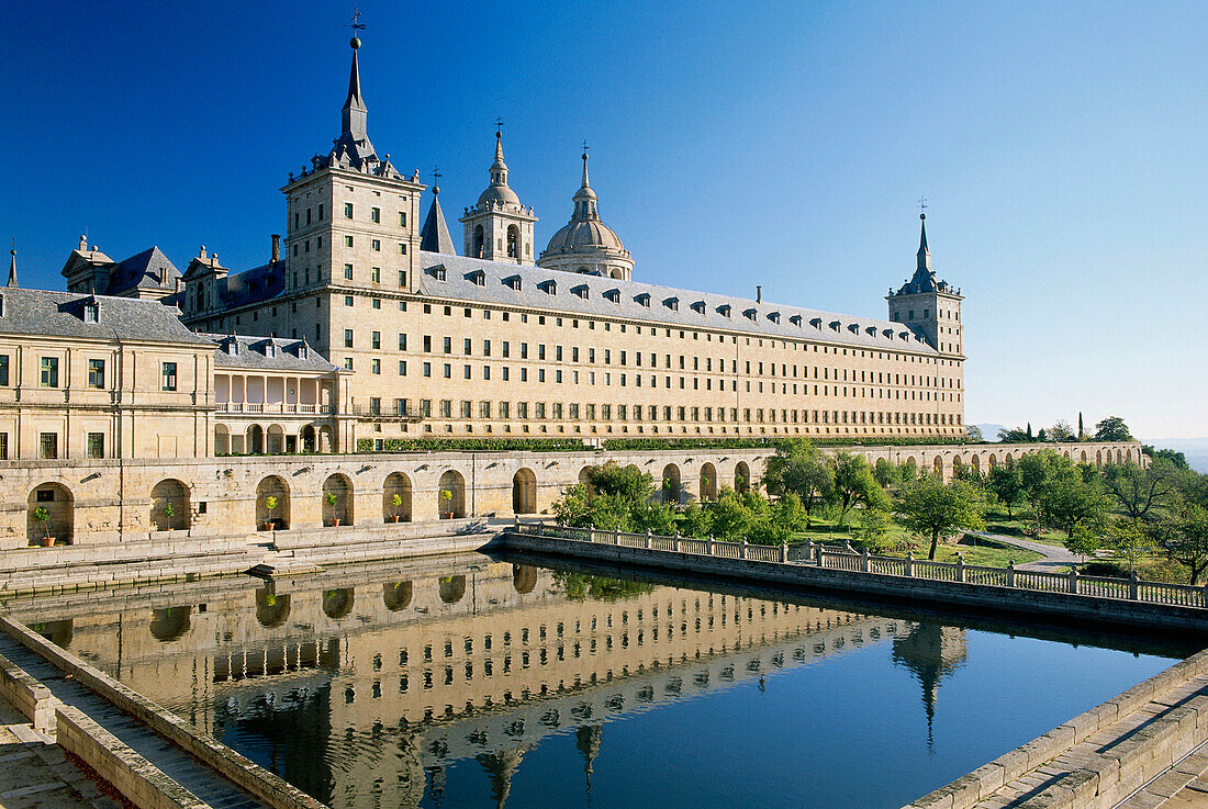 Kloster und Königspalast, El Escorial, Provinz Madrid, Spanien