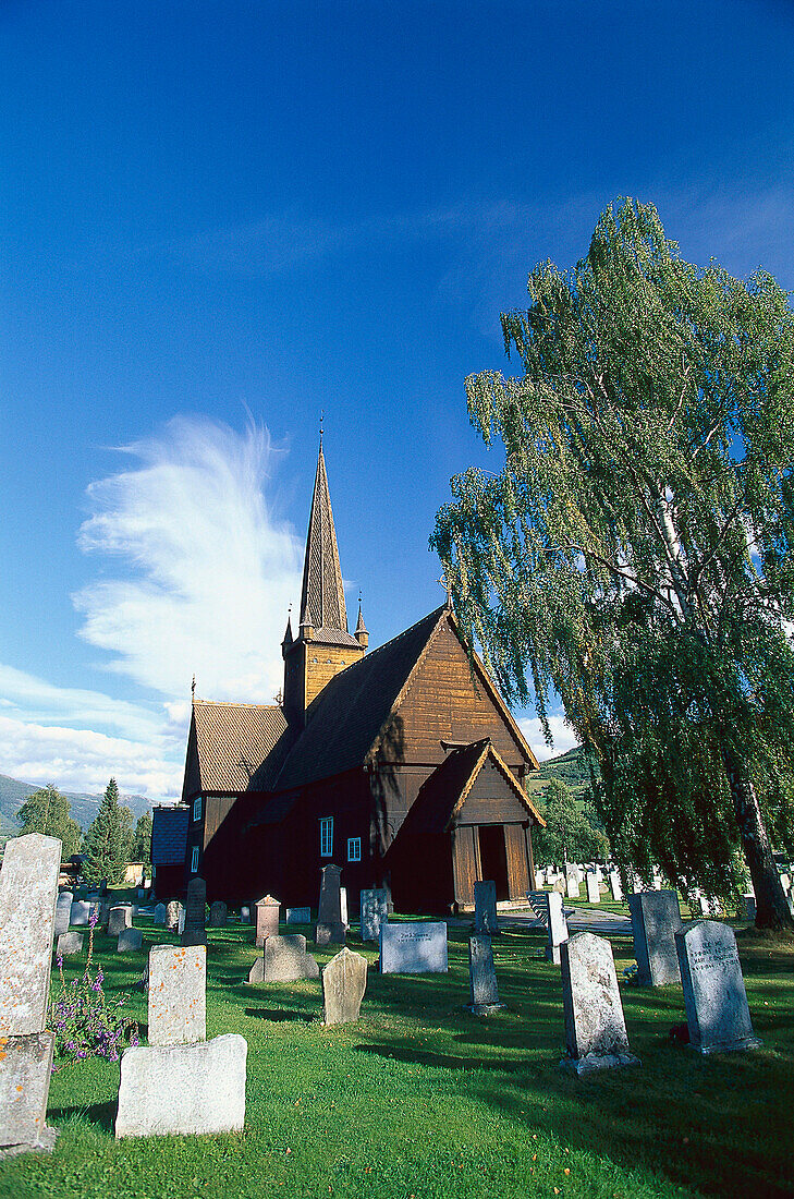 Stabkirche, Vaga, West-Mittel-Norwegen