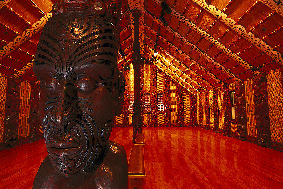 Marae Assembly hall, , Waitangi, North Island New Zealand